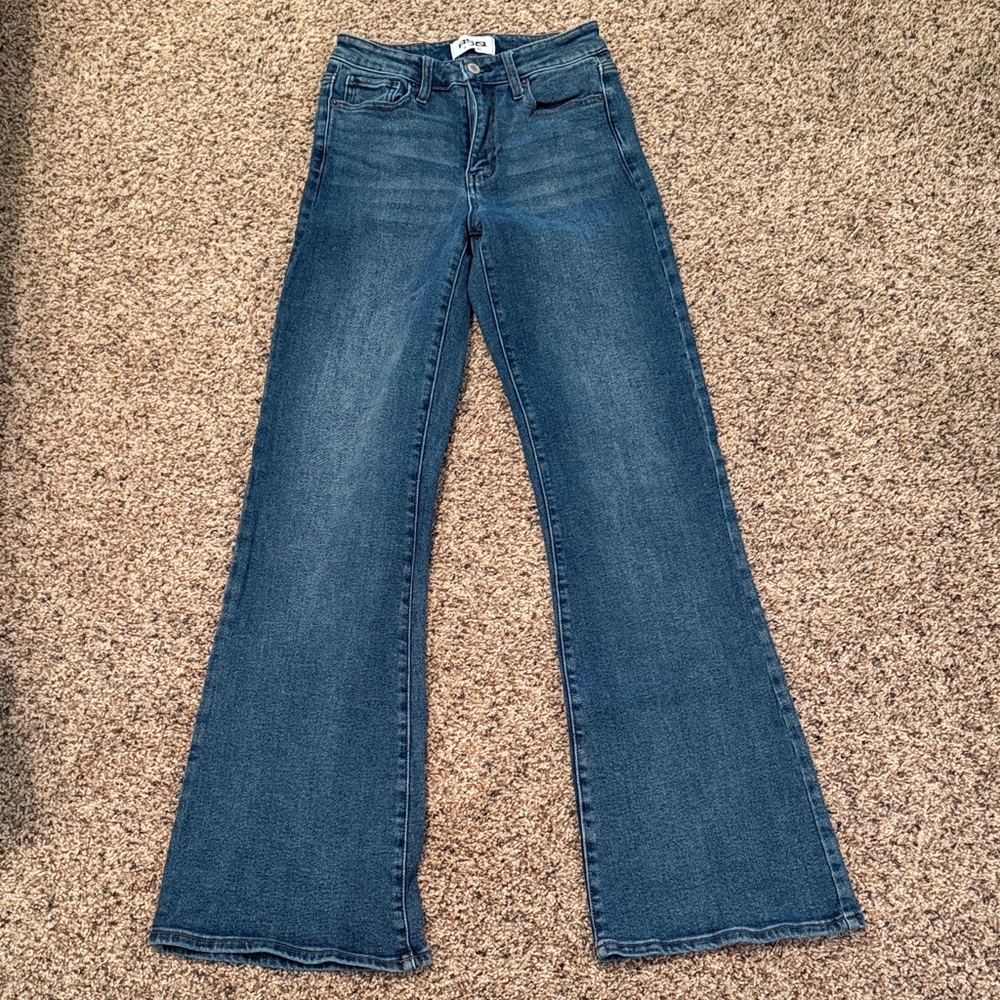 RSQ Women's Flare Blue Jeans
